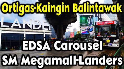 How to get from Ortigas MRT to SM Megamall by night bus or .